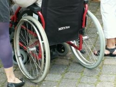 Saarbrücken und Rollstuhl