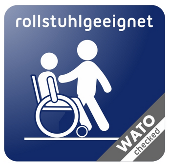 Piktogramm Rollstuhlgeeignet Wato geprüft