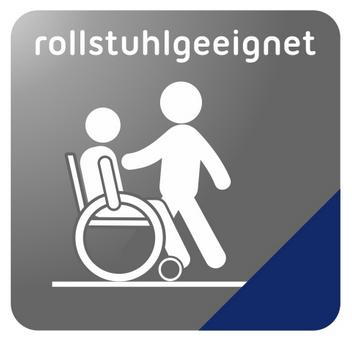 Piktogramm Rollstuhlgeeignet Eigenauskunft