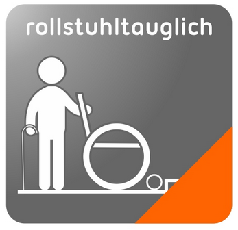 Piktogramm Rollstuhltauglich Eigenauskunft